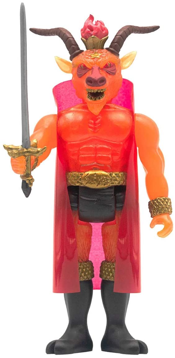 Slayer | Super7 - Slayer Minotaur ReAction - Born Of Fire (Collectible, Figure, Action Figure) | Action Figure