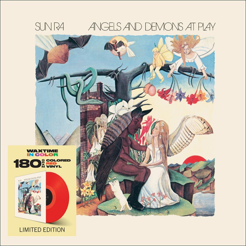 Sun Ra | Angels And Demons At Play (180 Gram Vinyl, Colored Vinyl, Red) [Import] | Vinyl
