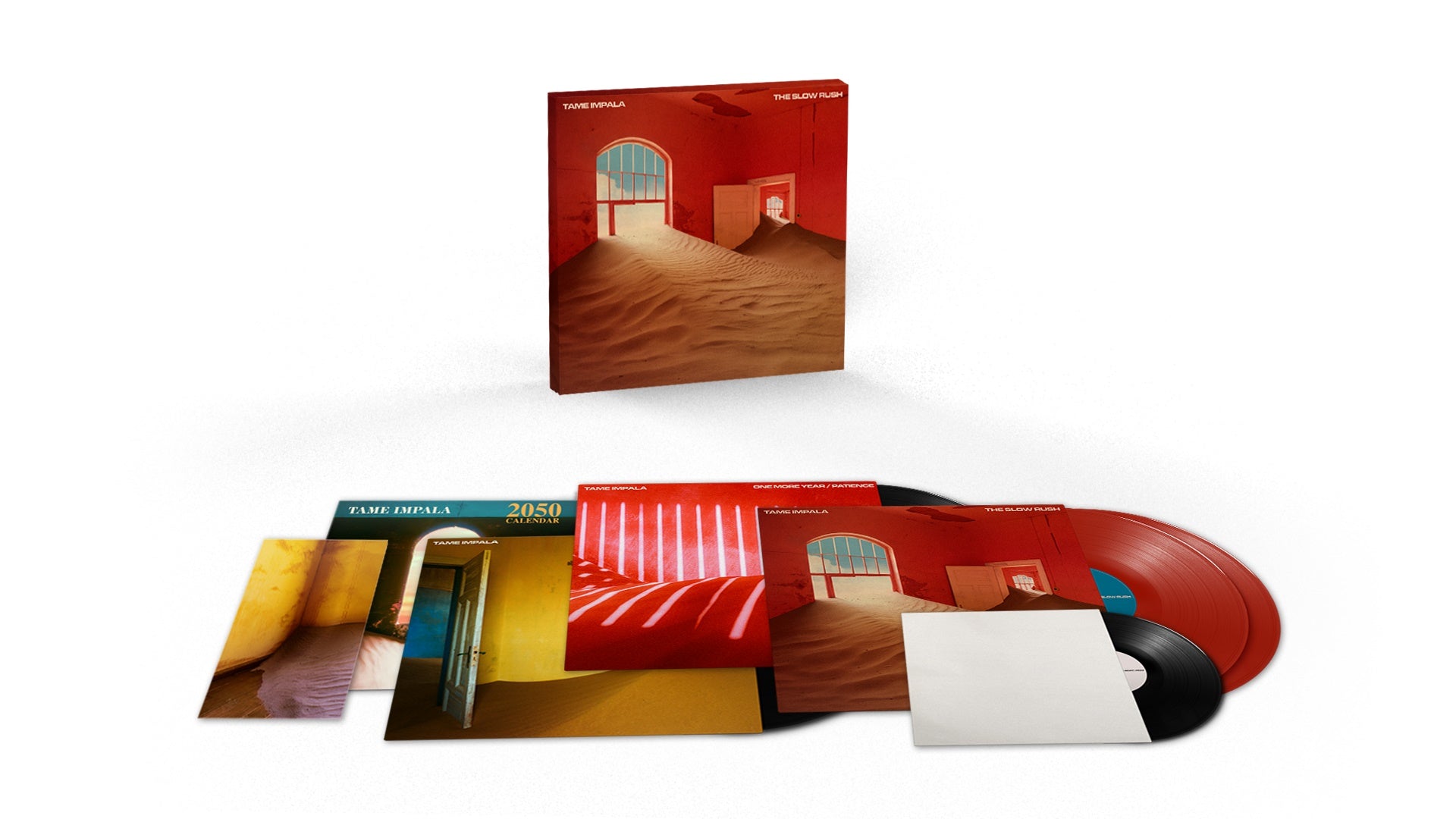 Tame Impala | The Slow Rush (Deluxe Edition, Boxed Set, With Booklet, Calendar, Colored Vinyl) | Vinyl