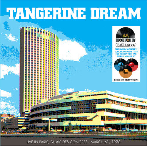 Tangerine Dream | Live In Paris Palais Des Congres (RSD 4.22.23) | Vinyl