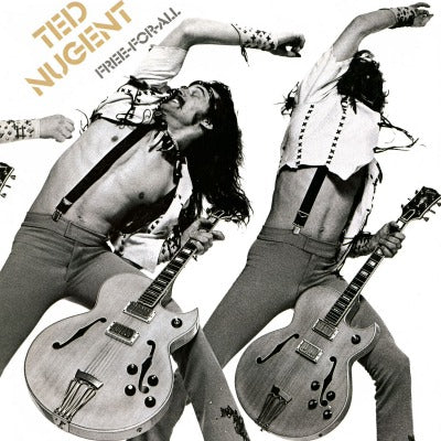 Ted Nugent | Free For All (Limited Edition, 180 Gram Vinyl, Colored Vinyl, Translucent Blue) [Import] | Vinyl