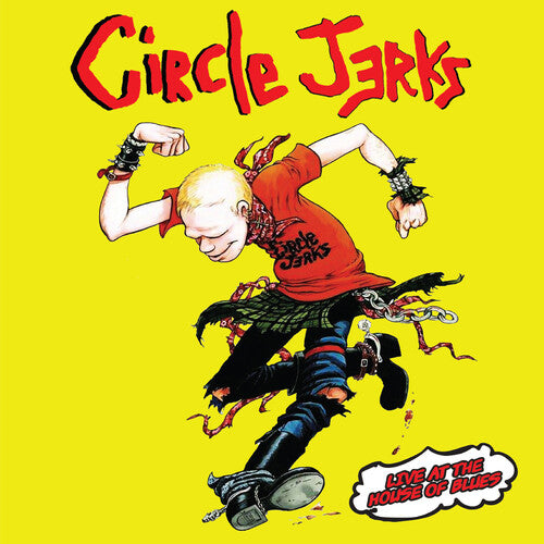 The Circle Jerks | Live At The House Of Blues - Yellow (Colored Vinyl, Yellow, With DVD) | Vinyl