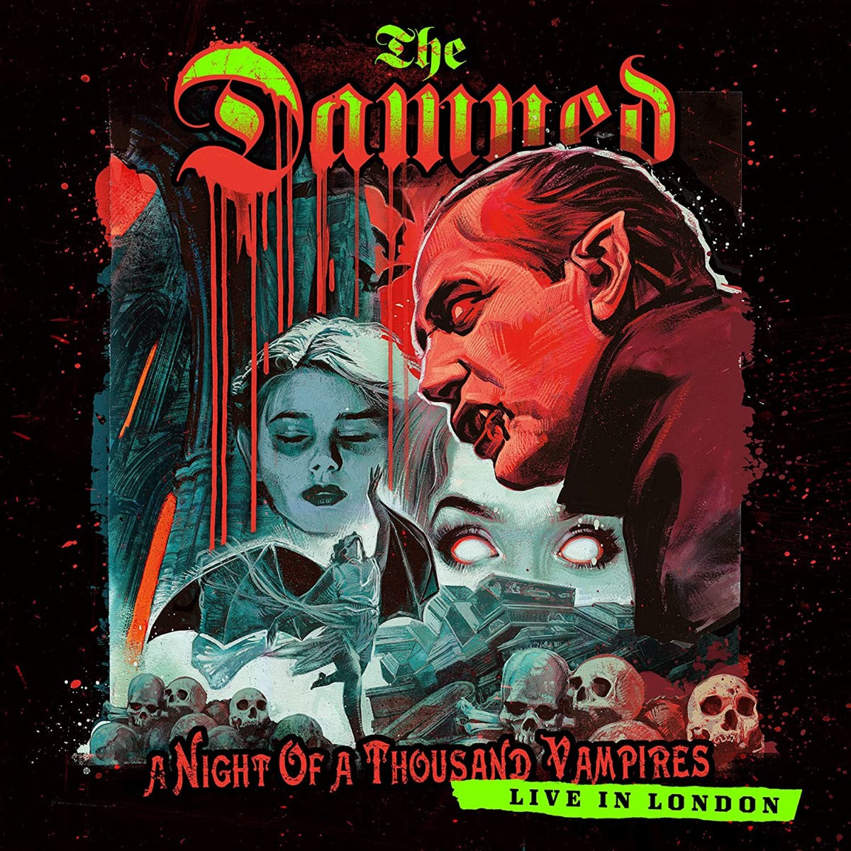 The Damned | A Night Of A Thousand Vampires (180 Gram Vinyl, Limited Edition, Indie Exclusive) (2 Lp's) | Vinyl - 0