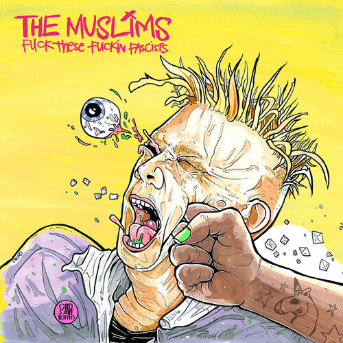 The Muslims | F*** These F***in Facists (Problematic Punk Pink) [Explicit Content] (Parental Advisory Explicit Lyrics, Colored Vinyl, Pink, Indie Exclusive) | Vinyl