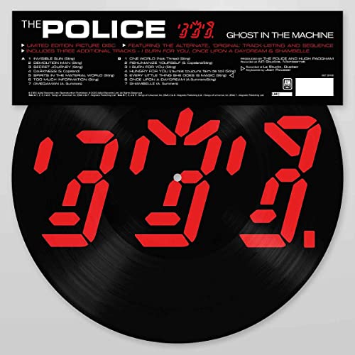 The Police | Ghost In The Machine [Picture Disc] | Vinyl