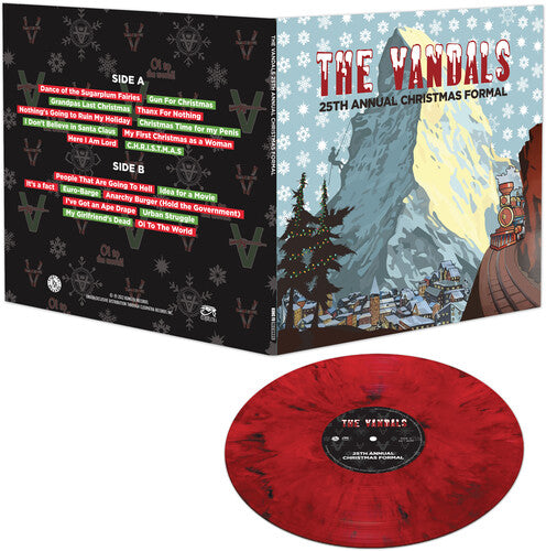 The Vandals | 25TH ANNUAL CHRISTMAS FORMAL - RED & BLACK MARBLE | Vinyl