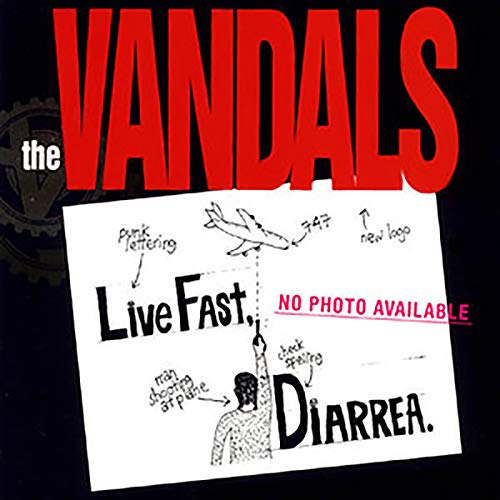 The Vandals | Live Fast, Diarrhea (25th Anniversary Edition) [LP] [Explosive Brown Splatter] | Vinyl