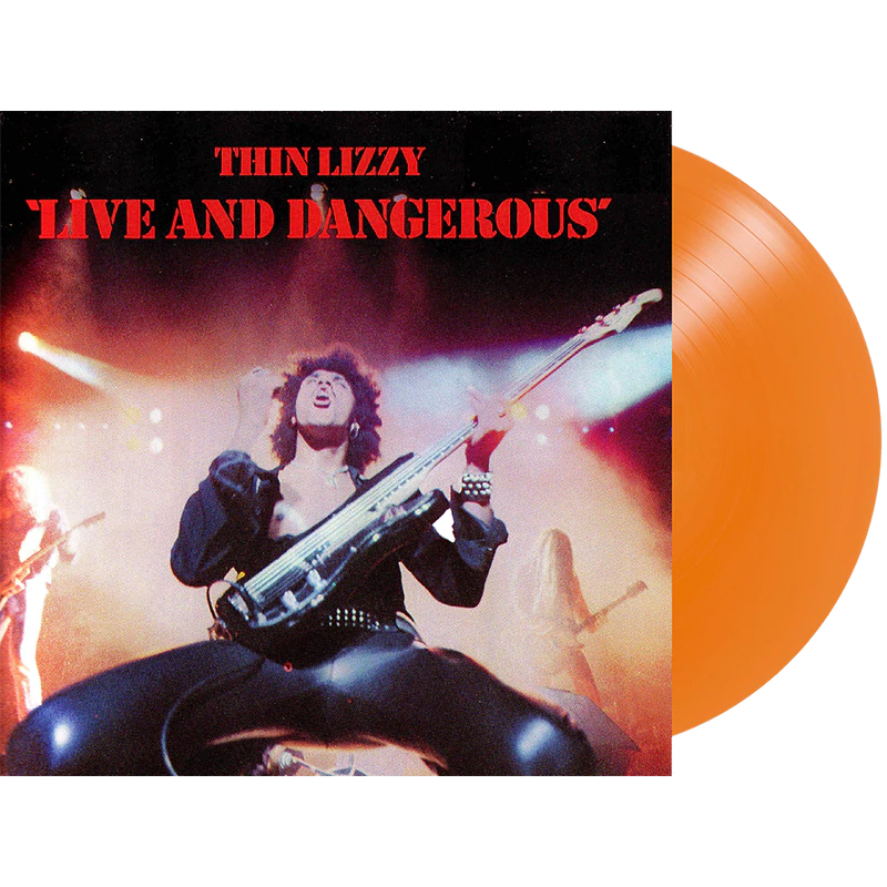 Thin Lizzy | Live And Dangerous (180 Gram Vinyl, Clear Vinyl, Orange, Audiophile, Limited Edition) (2 Lp's) | Vinyl