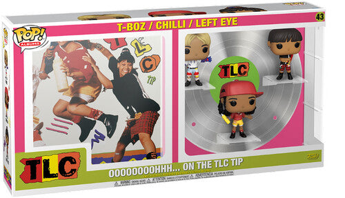 TLC | FUNKO POP! ALBUMS DLX: TLC- Oooh on the TLC Tip (Large Item, Vinyl Figure) | Action Figure
