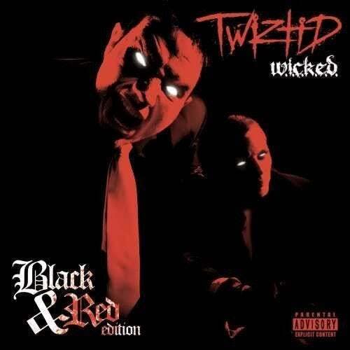 Twiztid | Abominationz (Twiztid 25th Anniversary) [Transparent Red/Black Smoky Marble 2 LP] | Vinyl