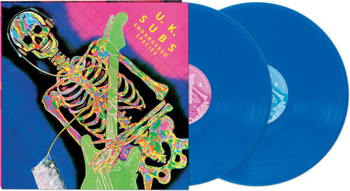 UK Subs | Endangered Species (Translucent Blue) (Colored Vinyl, Bonus Tracks, With Booklet, Reissue) (2 Lp's) | Vinyl