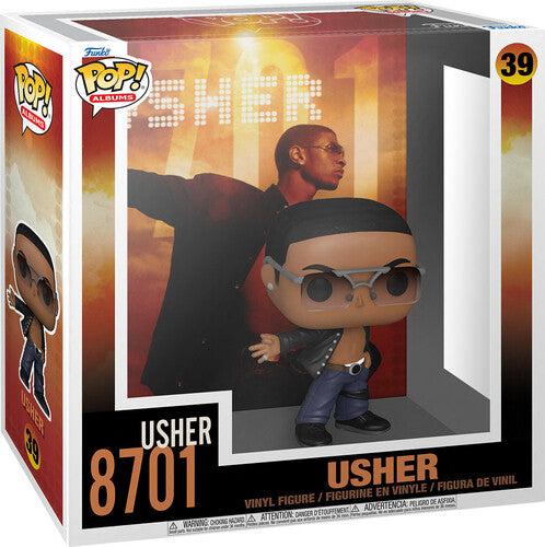 Usher | FUNKO POP! ALBUMS: Usher- 8701 (Large Item, Vinyl Figure) | Action Figure