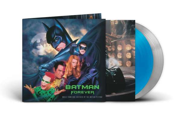 Various Artists | Batman Forever: Music From The Motion Picture (Colored Vinyl, Blue, Silver, 140 Gram Vinyl, Brick & Mortar Exclusive) (2 Lp's) | Vinyl
