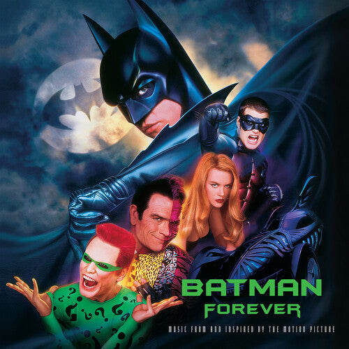 Various Artists | Batman Forever: Music From The Motion Picture (Colored Vinyl, Blue, Silver, 140 Gram Vinyl, Brick & Mortar Exclusive) (2 Lp's) | Vinyl