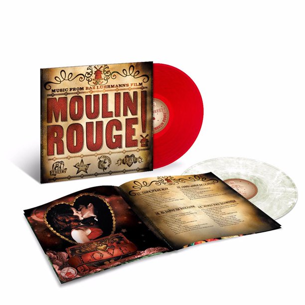 Various Artists | Moulin Rouge (Original Soundtrack) (Limited Edition, Red & Clear Vinyl) (2 Lp's) | Vinyl