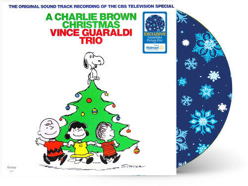 Vince Guaraldi | A Charlie Brown Christmas (Walmart Exclusive) Snowflake Picture Disc | Vinyl