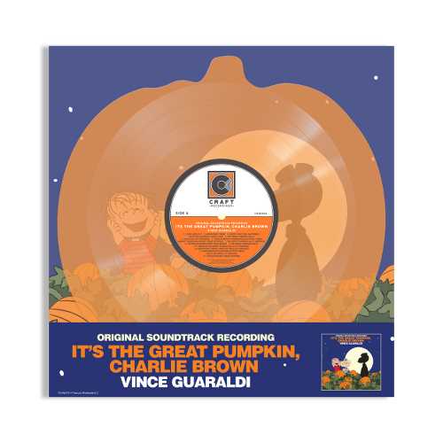 Vince Guaraldi | It's The Great Pumpkin, Charlie Brown [Translucent Orange Pumpkin Shaped 33 1/3rpm LP] | Vinyl - 0