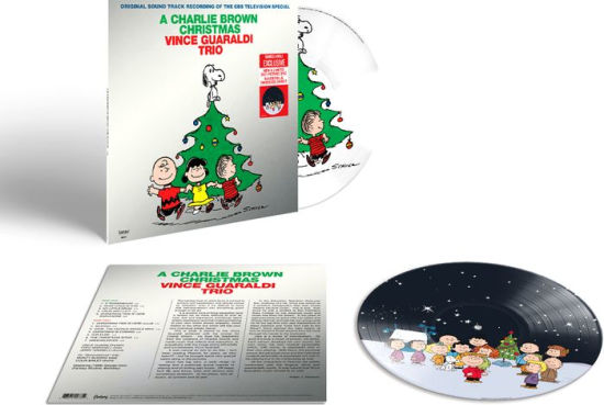 Vince Guaraldi Trio | Charlie Brown Christmas (Picture Vinyl) (Silver Foil Embossed Jacket) | Vinyl - 0