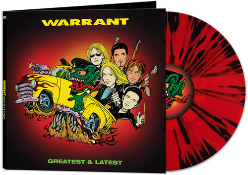 Warrant | Greatest & Latest (Limited Edition, Red & Black Splatter Colored Vinyl) | Vinyl