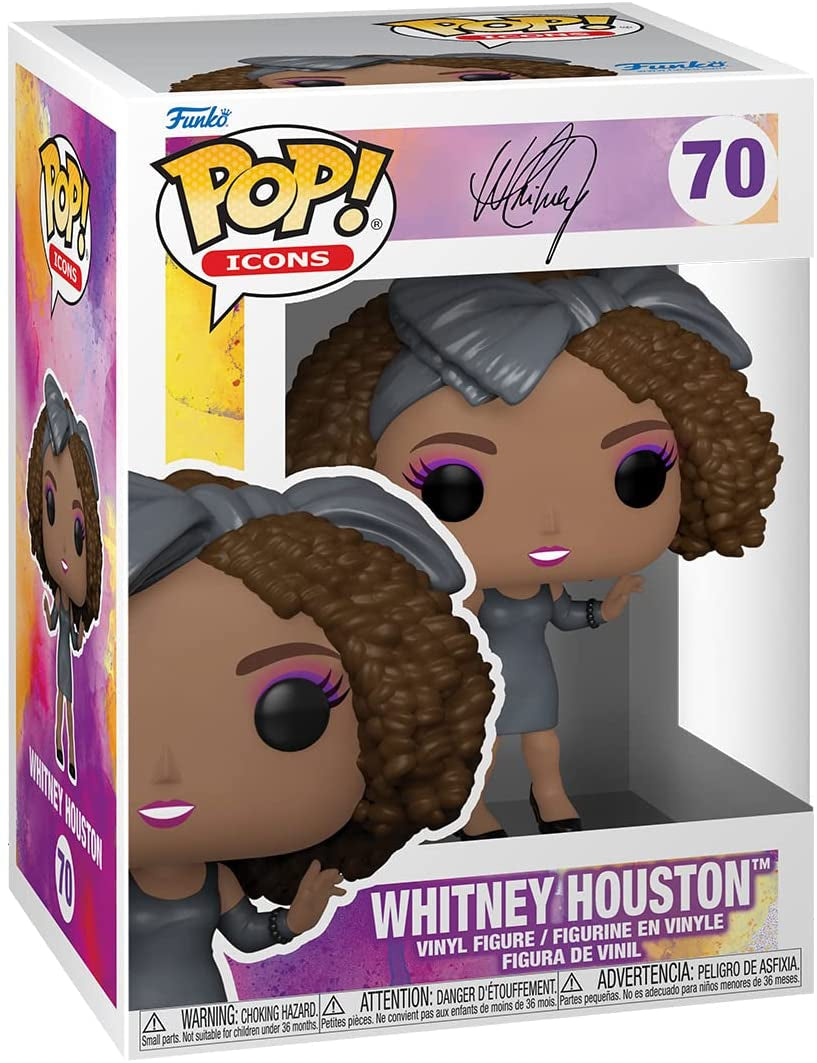 Whitney Houston | Funko Pop! Icons: Whitney Houston - How Will I Know | Action Figure