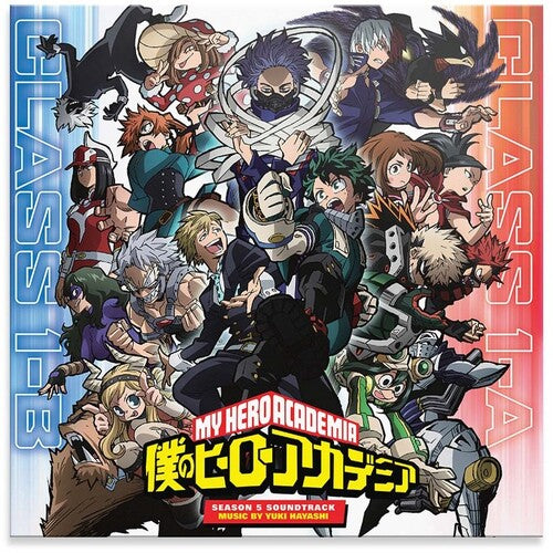 Yuki Hayashi | My Hero Academia: Season 5 (Original Series Soundtrack) (Colored Vinyl, Blue, Red, 150 Gram Vinyl) (2 Lp's) | Vinyl